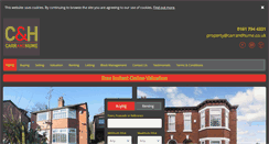 Desktop Screenshot of carrandhume.co.uk